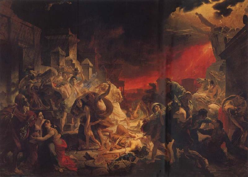 Karl Briullov The Last Day of Pompeii oil painting image